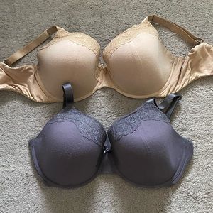 *BOTH* Parfait by Affinitas Parfait Tess Modal T-Shirt Plunge Underwire Bra